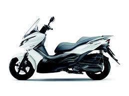 j300 scooter kawasaki blanc